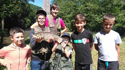 L'Aveyron à Rodez (no kill truite)  , Fédération de pêche de l'Aveyron