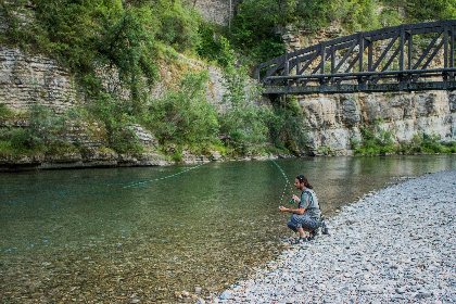 La Dourbie entre le Monna et Massebiau (no kill) , Fédération de pêche de l'Aveyron