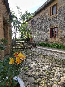 Chambre d'hôtes suite Achillée, La Grange ô tisanes Conques