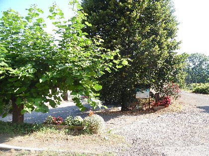 Entrée parking, propriétaire