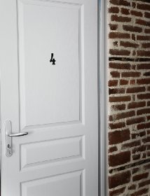 Porte d'entée chambre, propriétaire