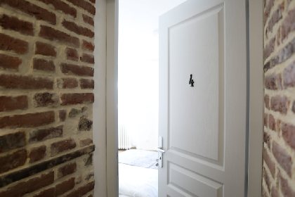 Porte d'entrée chambre, propriétaire