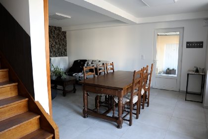 Escalier accès à l'étage, propriétaire