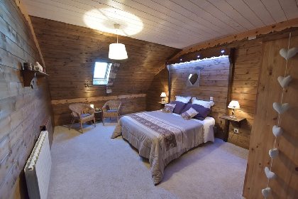 Chambre Aurore, ranch du levezou