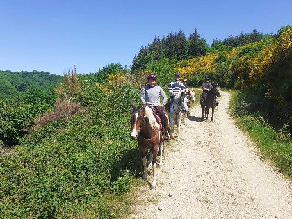 Ranch du Lévézou -  Maison d'hôtes Coeur de Bastié , ranch du levezou