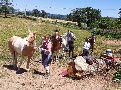 Ranch du Lévézou -  Maison d'hôtes Coeur de Bastié , ranch du levezou