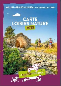 Carte Loisirs Nature 2023, OFFICE DE TOURISME DE MILLAU