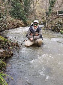 Sylvain Carrié Guide pêche Aveyron