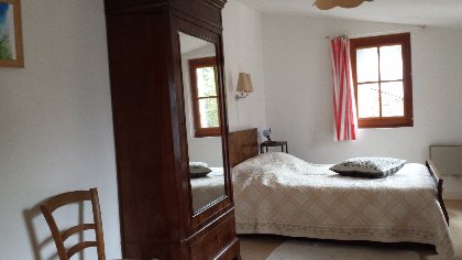 Chambre 2 avec lit en 140, La Maison de Mamé Marie