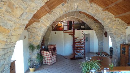 Chambre et table d'hôte Les Louves - Séjour, ©Dominique ESCACH