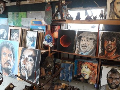 Rudolf Pascal - peintures sculptures, OFFICE DE TOURISME de CONQUES-MARCILLAC