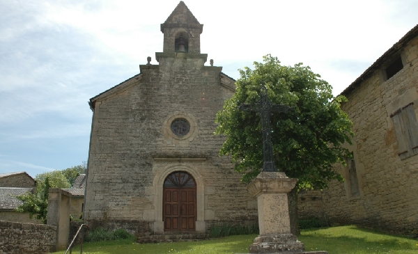 Eglise de Lissirou, Commune de Gaillac d'Aveyron
