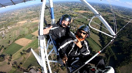 Baptême de l'air en ULM avec Les choses de l'Air , Les choses de l'air