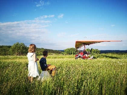 Baptême de l'air en ULM avec Les choses de l'Air , Les choses de l'air