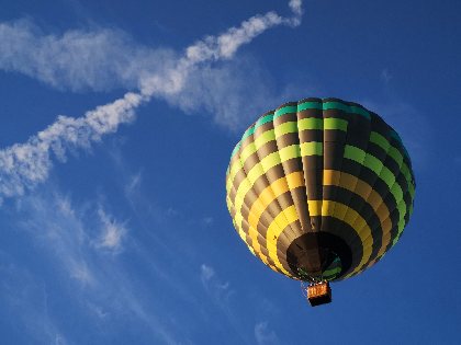 Vol en montgolfière avec Les choses de l'Air , Les choses de l'air