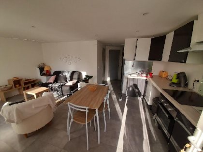 Gîte de Lorette - séjour cuisine salon, Lydie BAYOL