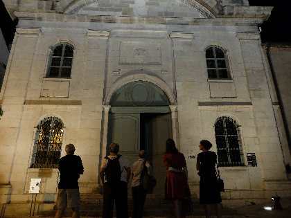 Visite guidée nocturne de la chapelle des Pénitents Noirs , OT Villefranche-Najac