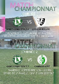 Match championnat à St Geniez d'Olt