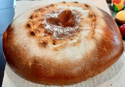 Spécialité aveyronnaise : La fouace , Pâtisserie Lacombe