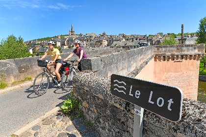 La Vallée du Lot à vélo - V86, ADT de l'Aveyron
