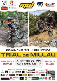 Trial moto de Millau - 6ème manche Ligue Occitanie