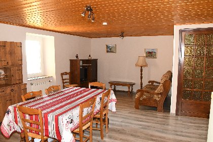 Gîte La Pésière - pièce à vivre, Gîte La Pésière