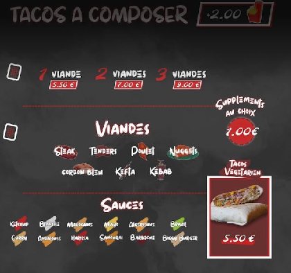 Seven Tacos, OFFICE DE TOURISME DU PAYS DE ROQUEFORT ET DU ST-AFFRICAIN