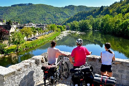 Vallée du Lot à vélo (V86), GRAND-VABRE/ENTRAYGUES-SUR-TRUYERE, ADT de l'Aveyron