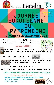 Les Journées européenne du patrimoine à Lacalm