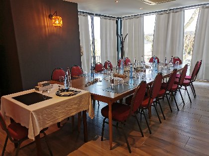 Hôtel restaurant La Route d'Argent (salle), La Route d'Argent