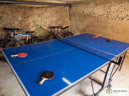 Table de ping-pong et vélos à disposition , Propriétaire du gîte