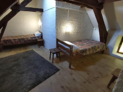 Village Nature de Mergieux : meublé Le Cros, Bienvenue en transition