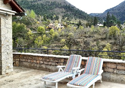 VUE VERS LE CAUSSE NOIR, La Cazelle