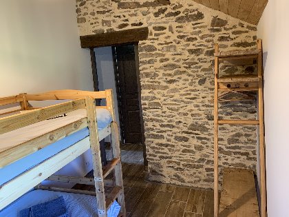 Chambre enfants, lits superposés pouvant recevoir des adultes (0,90x1,90), 