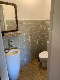 Cabinet de toilette attenant à la chambre couple, 