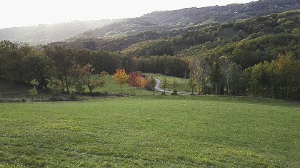 Vue depuis l'Oustal Viel, La Cajarquie 