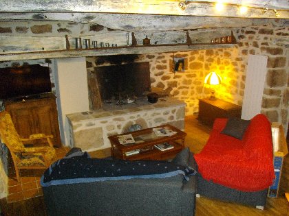 Cheminée, La Cajarquie 