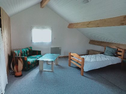 espace nuit du haut, Gîte du hérisson taquin