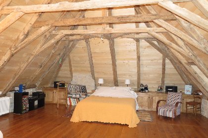 La chambre Marcillac et sa charpente, Sylvie Langevin