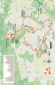 circuit VTT VAE - Entre Lézert et Sérènes - Le Bas Ségala, OFFICE DE TOURISME AVEYRON SEGALA