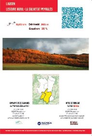 circuit VTT VAE - liaison Lescure Jaoul - La Salvetat Peyralès, OFFICE DE TOURISME AVEYRON SEGALA