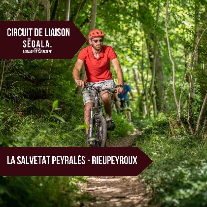 circuit de liaison VTT VAE - La Salvetat Peyralès / Rieupeyroux, OFFICE DE TOURISME AVEYRON SEGALA