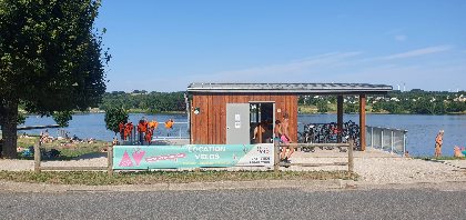 Aveyron à vélo / base nautique, OFFICE DE TOURISME DE PARELOUP LEVEZOU