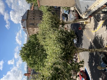 Vue depuis une fenêtre du séjour, Location Aurejac Danielle
