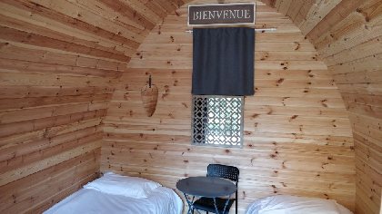 Chalet Igloo - Camping Autour de l'Aveyron, Camping Autour de l'Aveyron
