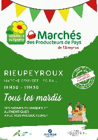 AMPMR (Association des marchés de producteurs du mardi de Rieupeyroux) , OFFICE DE TOURISME AVEYRON SEGALA