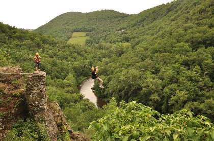 Via ferrata au Roc du Gorb avec Nicolas Daniel, Nicolas DANIEL