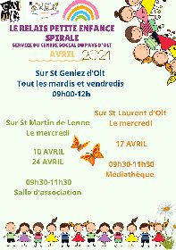 Halte Jeux Relais Petite enfance Spirale à Saint Laurent d'Olt