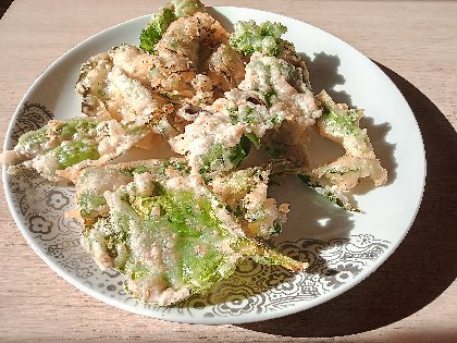 Tempura de légumes du jardin, FERME BEAUX REGARDS
