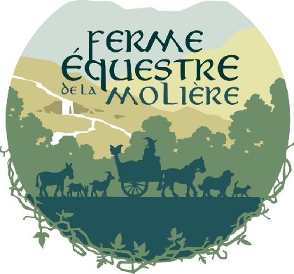 Visite de la ferme et baptême poneys, ânes à la ferme équestre de la Molière